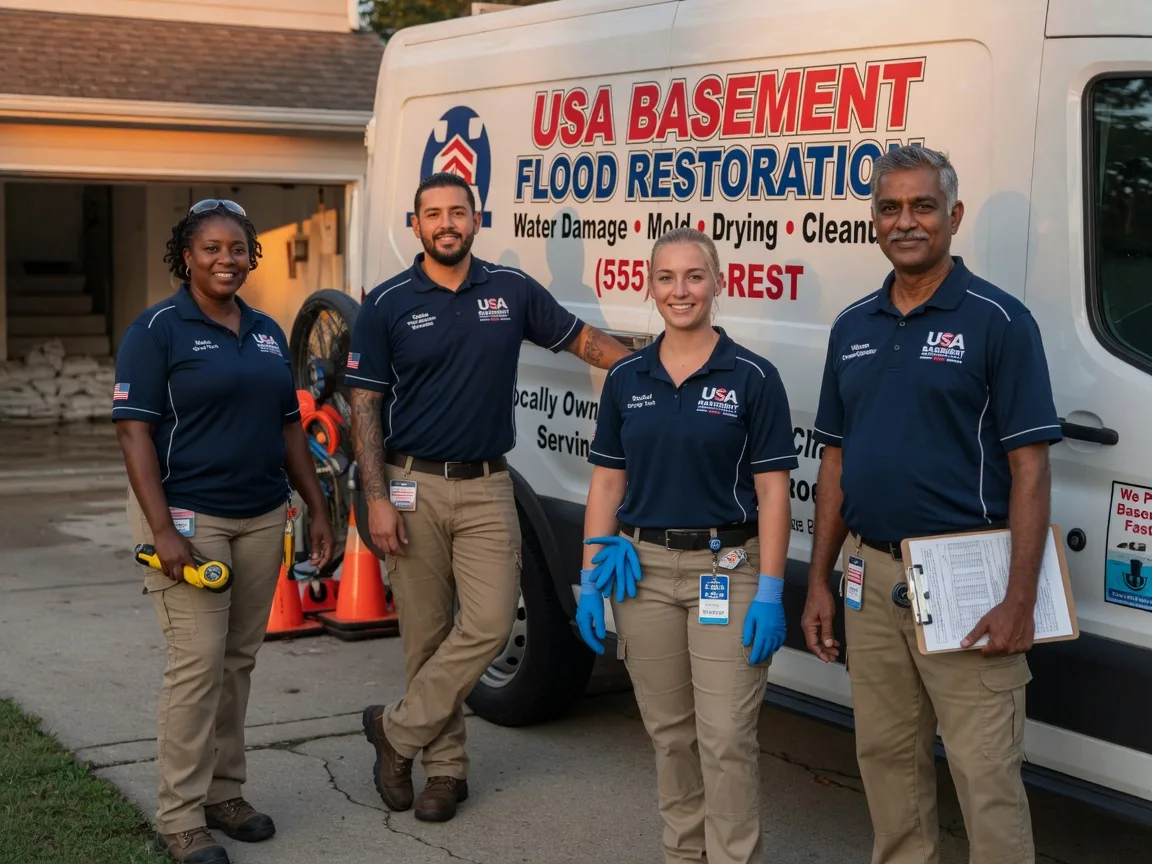 Basement Flood Cleanup company in Battiest, OK