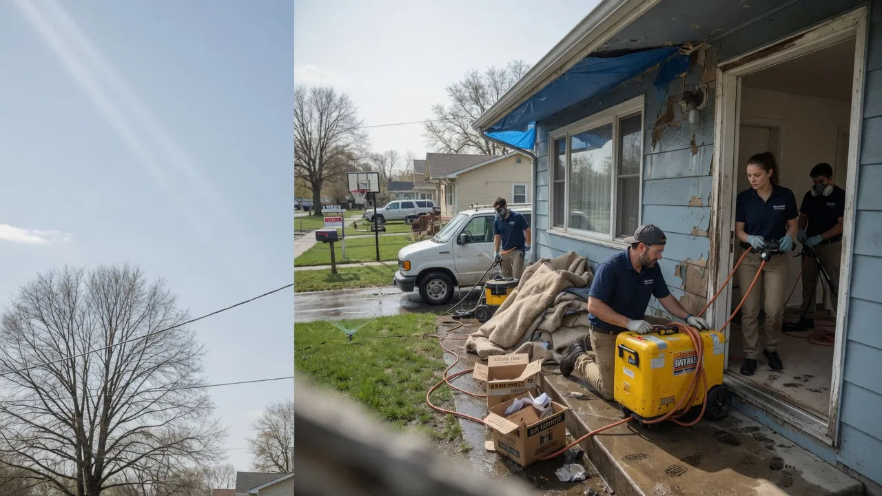 Basement Flood Cleanup in Battiest, OK near me